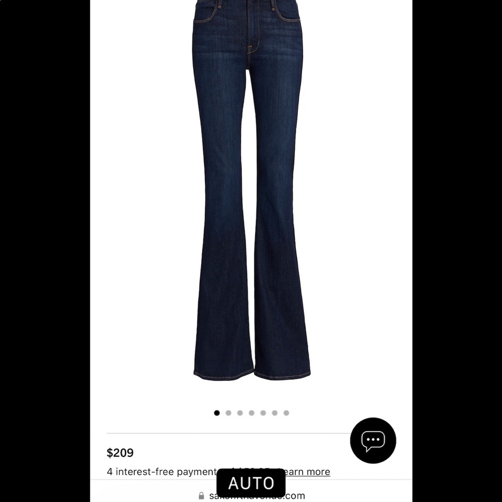 NWT FRAME HIGH FLARE